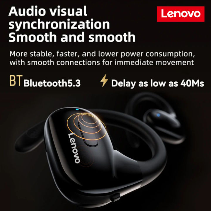 Ready Stock+FREE Shipping+COD 】Lenovo T18 Open Ear Headphones
