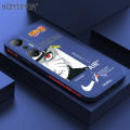 Hontinga for Infinix Hot 20S Back Cover New Anime Naruto Side Design Cases Square Edge Liquid Silicone Phone Case. 