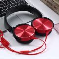 XB450 Red - Extra Bass Wired Headphone. 