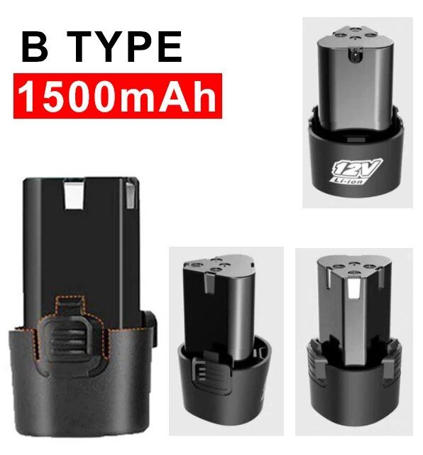 NEW%20Universal%2012V%201500mAh%203000mAh%20Battery%20Rechargeable%20Lithium-Ion%20for%20Electric%20Screwdriver%20Drill%20Mini%20Angle%20Grinder%20Tool%20-%20Image%207