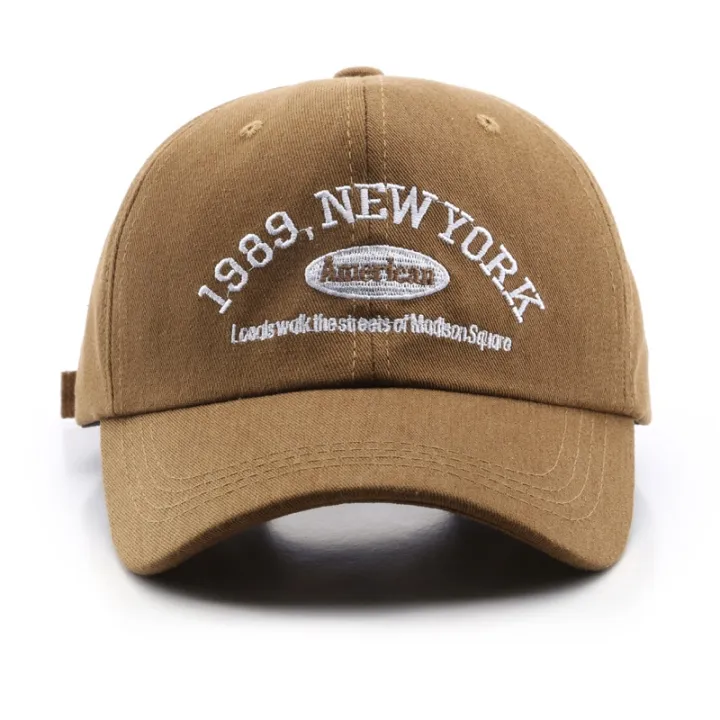Casual%20Men%20and%20Woman's%20Baseball%20Caps%20Embroidered%201989%20New%20York%20American%20Cotton%20Adjustable%20Dad%20Hats%20Unisex%20Sun%20Visor%20Hats%20-%20Image%203