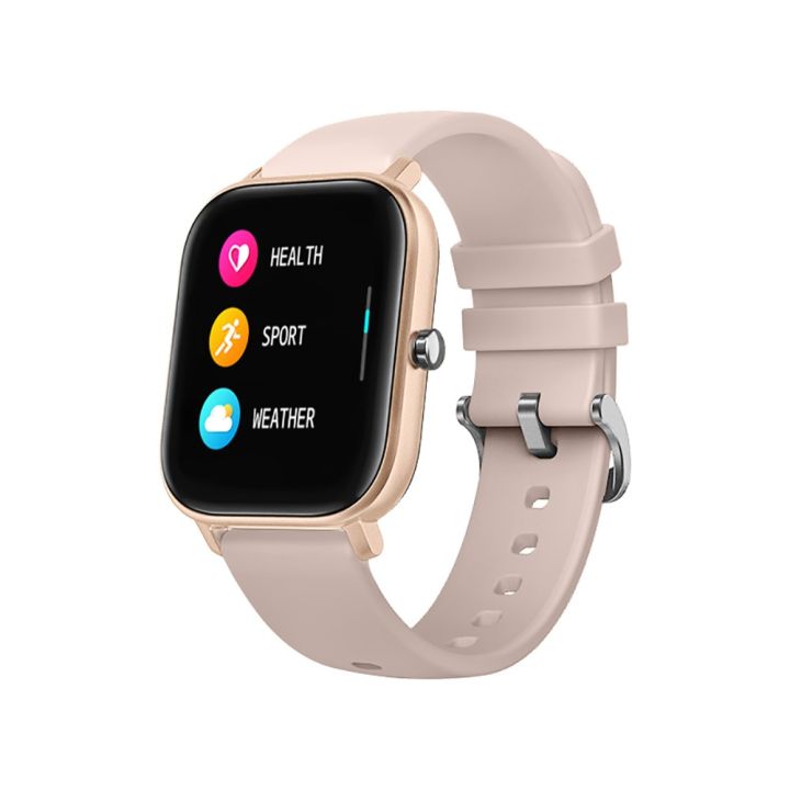 P8b 1.4-inch Square Display Ultra Slim Touchscreen Smart Watch Wearable Fitness Tracker