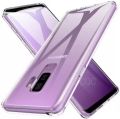 Samsung Galaxy S9 Plus Premium Silicone Case Crystal Clear Soft TPU Ultra-Thin Transparent Flexible Protective Mobile Phone Back Cover.