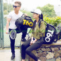 Fashion T60 Travel Duffel Gym Backpack Black.