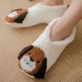 Fuzzy Slippers Women Unicorn Dog Anti Slip Kawaii Fluffy Ladies Panda Plush Soft Thermal Female Cartoon Shoe Home Indoor Bedroom.