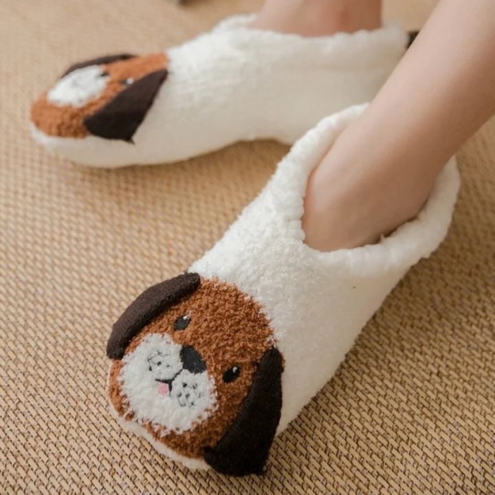 Fuzzy%20Slippers%20Women%20Unicorn%20Dog%20Anti%20Slip%20Kawaii%20Fluffy%20Ladies%20Panda%20Plush%20Soft%20Thermal%20Female%20Cartoon%20Shoe%20Home%20Indoor%20Bedroom%20-%20Image%203