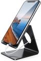 Lamicall Cell Phone Stand, Phone Dock: Cradle, Holder, Stand for Office Desk - Black. 