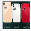 2 In 1 Back Film Sticker for IPhone XR To IPhone 13Pro/ IPhone 12 X XS 11 Seconds Model Change XS Max To 13Pro Camera Lens Protector Cover Matte Gradient Case (Back Case Cover For Smartphone). 