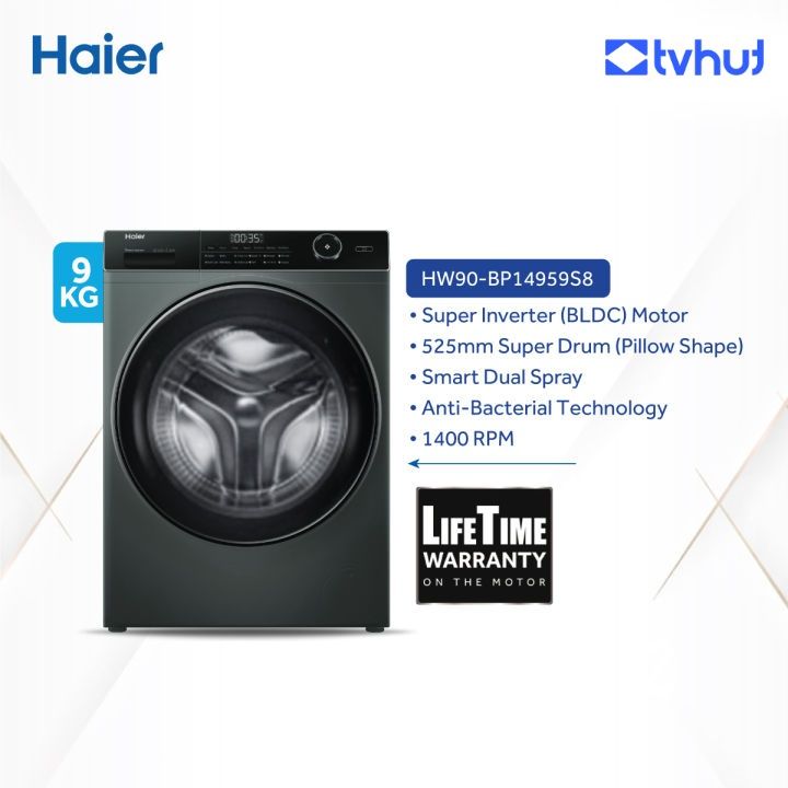 Haier%209%20KG%20Inverter%20Front%20Load%20Washing%20Machine%20HW90-BP12357S8%20with%20Official%20Warranty%20-%20Image%203