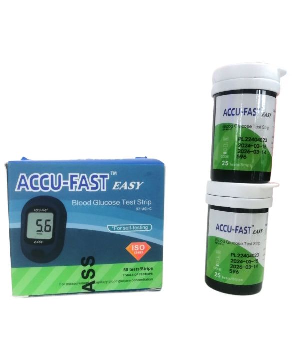 Blood Glucose Meter Strip / Diabetes Machine strip ACCU FAST Model- KF-A01-C