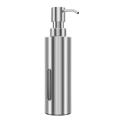 LKPCIGCXM 7Oz Hand Soap Pump Dispenser for Bathroom, Stainless Steel Dish Soap Dispenser for Kitchen, Rustproof Liquid Pump Bottle.