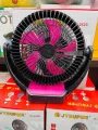 JY SUPER JT-2523 High-Speed Lithium Rechargeable Table Fan - Elegant Unisex Fashion Accessory. 