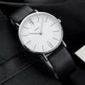 Men Watch Fashion Ultra-thin Simple Watches Men Waterproof Leather Strap Quartz Watch For Men Wristwatch.