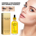 EELHOE Ginseng Essence lightens fine lines at the corners of the eyes, nasolabial folds, moisturizes the skin, and tightens the face serum. 