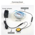 New DC12V 24V Smart Sensor 5A 60W Wood Board Touch Switch Penetrable LED Light Switch for Cabinet LED Light.