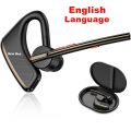New Bee M50 Wireless Bluetooth Headset 5.2 Earphones Headphone with Dual Mic Hands-free Earbuds CVC8.0 Noise Cancelling Earpiece.