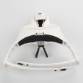 5 Lens Adjustable Headband Magnifying Glass Magnifier With LED Light lamp Magnifying Glasses For False Lashes Eyelash Extension FeeoiF.