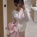 Wholesale Pink Bowling Niche Handbag Feeling Mini Bag Bag 2023 New Korean Version One Shoulder Crossbody Small Bag Woman. 