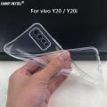 Vivo Y20 / Vivo Y20i / Vivo Y20s / Vivo Y20G / Vivo Y12s Premium Silicone Case Crystal Clear Soft TPU Ultra-Thin Transparent Flexible Protective. 