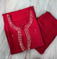 Readymade Comfortable Silk With Stone Work Two Piece For Women.