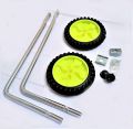 Cycle Side Supporter Wheel Set for 20 inch Bicycle Plastic and Steel Bicycles Side Supporter Indian. 