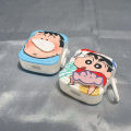 【NShisasN】Cartoon Crayon Shin-Chan Boochan Rotable Earphone Case for Airpods1/2Nd Case Airpodspro2 Apple Headphones Case Bluetooth 3Rd. 