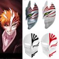 Anime BLEACH Mask Kurosaki Ichigo Skull Plastik Masks Cosplay Accessory Halloween Party Gifts.