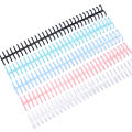 Plastic 30-Hole Loose Leaf Binders Ring Binding A4 A5 A6 For DIY Paper Notebook.