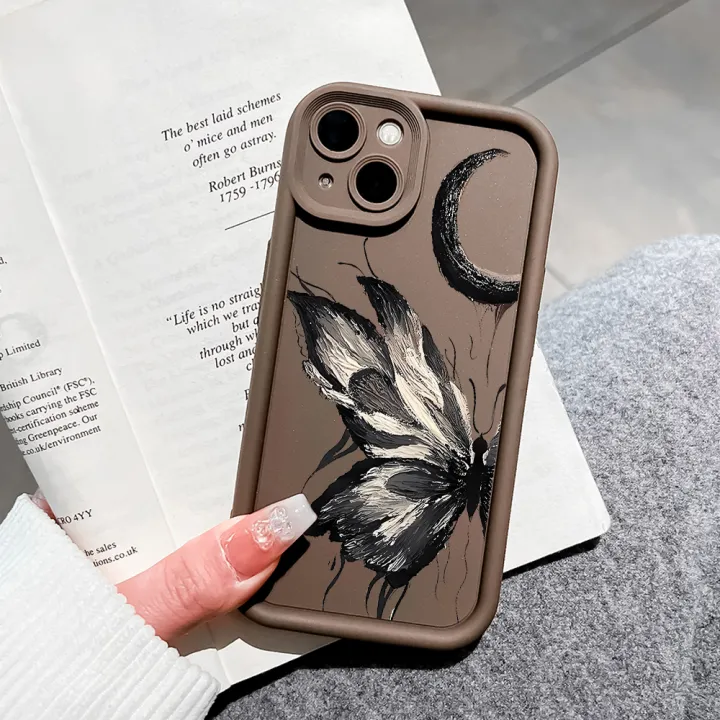 Hontinga%20for%20Realme%20C63%20C65%20Back%20Cover%20black%20butterfly%20Pattern%20Ladder%20Soft%20Camera%20Protection%20Rubber%20Phone%20Case%20for%20Girls%20-%20Image%207