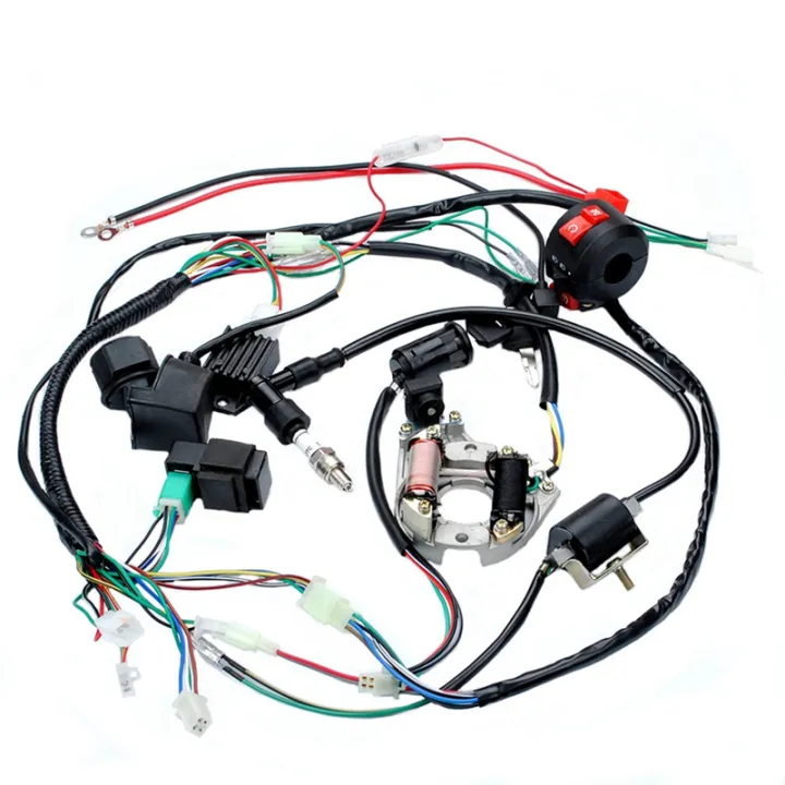 For%20Motorcycle%20ATV%20Pit%20Bike%2050%2070%2090%20110%20125Cc%20Wiring%20Harness%20Full%20Complete%20Electrics%20Wiring%20Harness%20STATOR%20Parts%20-%20Image%205