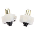 2Pcs 17mm LED Flashlight Push Button Switch ON/ OFF Electric Torch Tail Switch Natuo.