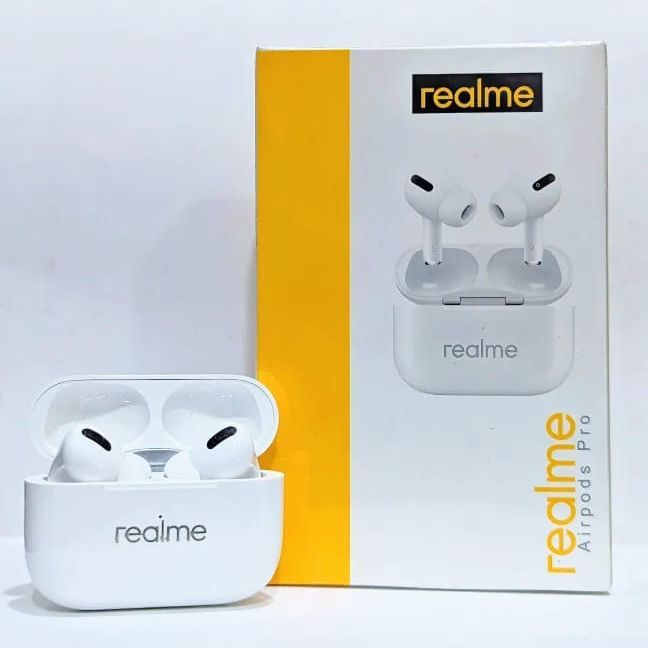 Realme Airpods Pro Tws Wireless Earbuds - Bluetooth Headphone