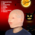 Creepy Cry Baby Full Head Face Latex Mask Halloween Party Festival.