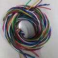 500gm 6 Color Cables 500gm IPS MIXED CONDUCTOR 40/76 Non-Sheathed Cable Wire 40/76 PVC Insulated Automotive Power Cable 6 Color Striped Wire For IPS UPS Power Cables. 