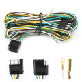Trailer Wiring Harness, Trailer Trailer Wiring Harness 36FT, for Trailer general purpose Car Vehicle-specific Motorcycle. 