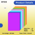 100 Pieces A4 Color Paper Handmade Origami Embossed Multi Color Paper Thin Scrapbook Paper 10 Colors Sent at Random.