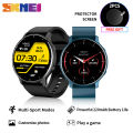 Skimi 2023 New Smartwatch Sports Fitness Men Women Sleep Heart Rate Waterproof IP 68 for Android - Sleek Usage. 