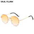 Oulylan Rimless Sunglasses Women Luxury Trimming Gradient Shades Sun Glasses Ladies Vintage Framless Eyewear UV400.