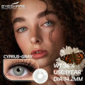 New Cyprus Gray Color Contact Lens With Regular Kit Box For Men And Women. 1 Pair Cyprus Color Contact Lens For Eye Makeup and Cosmetics. Cyprus Series. #cyprus. 