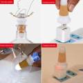 USB Wine Bottle Lights - 2 PCs Creative Stylish Diamond Shaped Head Copper String Cork Lights with Colorful Changing for DIY Party Christmas HalloweenWedding Decoration(Warm White). 