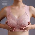 Women's Seamless Bra Fashion Push-Up Bra Without Steel Ring Underwear Push-Up Bra With Padded Top Black Underwear.