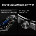 QCY GT2 Smart Watch 1.43inch AMOLED Display Zinc Alloy Watch Frame Bluetooth Calling Playback 24 Hours Rate & Sleep Monitor100+ Sports Modes Smartwatch for Men and Women. 