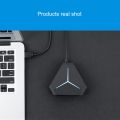 6 Ports USB 2.0 Hub USB Splitter High Speed TF SD Card Reader with eaphone microphone interface For PC Computer Accessories. 