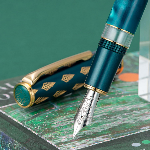 Hongdian%20N7%20Blue%20Peacock%20Resin%20Piston%20Fountain%20Pen,%20Iridium%20Extra%20Fine%20Nib%20Classic%20Pen,%20Smooth%20Writing%20Pen%20with%20Metal%20Box%20-%20Image%207