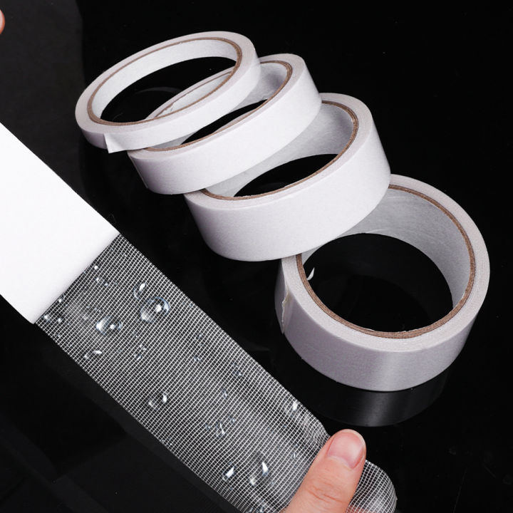 5Mm%20High%20Adhesive%20Transparent%20Mesh%20Fabric%20Double-sided%20Tape%20Wedding%20Exhibition%20Carpet%20Seam%20Filling%20White%20Film%20Roll%20-%20Image%207