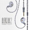 MoonDrop ARIA2 Dynamic Driver In-ear Earphone IEM High Performance Earbuds with 0.78mm 2 Pin Detachable Cable Headset ARIA 2. 