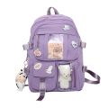 Girls Backpack Cute School Bags For Student Teens Girls Pockets Women Laptop Backpack Harajuku Amour zii.