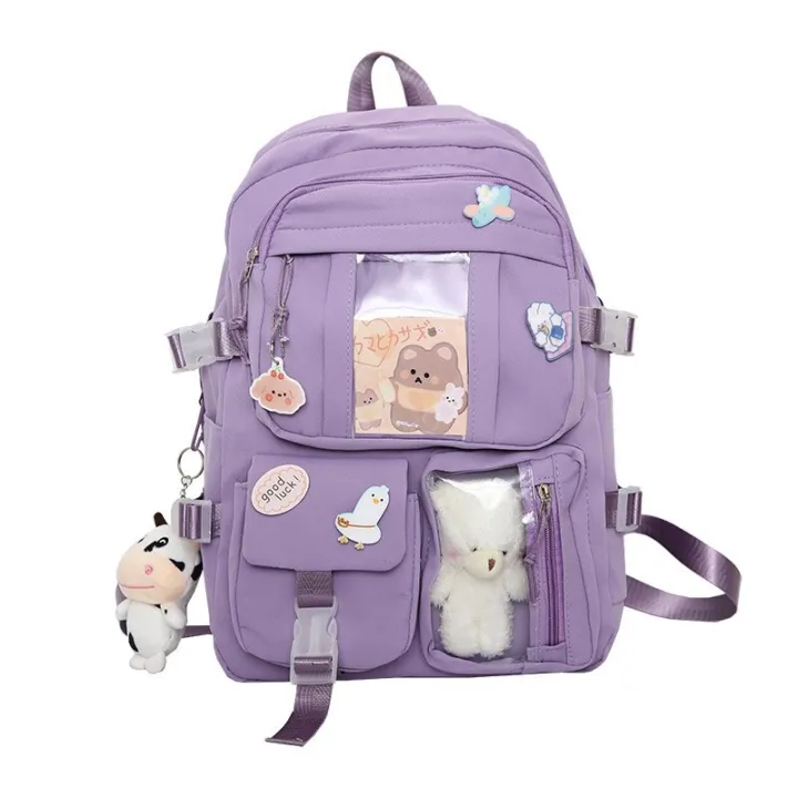 Girls%20Backpack%20Cute%20School%20Bags%20For%20Student%20Teens%20Girls%20Pockets%20Women%20Laptop%20Backpack%20Harajuku%20Amour%20zii%20-%20Image%207