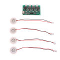 Mist Maker And Driver Circuit Board 4 Fogger Atomization Film Atomizer Sheet Oscillating 1/5PCS DC5V Type-C Mini Humidifier DIY Kits.