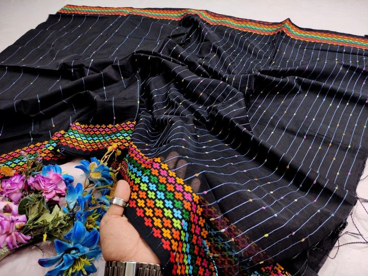 Tangail Tant Saree For Women - Sari
